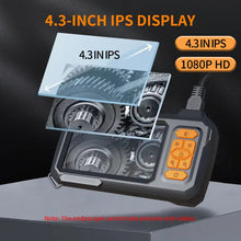 2/5/10/15m 1080P HD Industrial Endoscope Borescope LCD 4.3inch 8mm Inspection Snake Camera