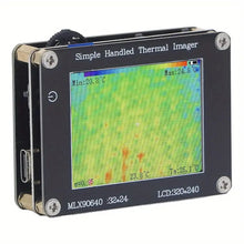 Thermal Imager Camera, Pocket IR Thermal Imaging Camera with 2in LCD Screen, -4°F~752°F High Accuracy Non Contact Infrared Camera for Temperature Detection