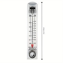 0.1-0.5GPM Water Liquid Flow Meter Tool Flowmeter Water Liquid Inline Flowmeter Rotameter Adjustable Knob Panel Type, Female Thread 1/ 4 Inch Inch BSPT