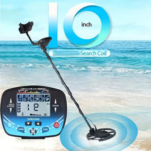 Metal Detector Underground Professional Depth profundity Scanner Search Finder Gold Detector Treasure Hunter Pinpointer 10 inch coil(Battery not included)