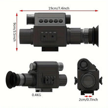 4x Optical Digital Magnification; 850nm Infrared Night Vision Telescope Night Vision Instrument Light Night Vision Instrument Night Hunting Outdoor Camping Fishing Rechargeable Battery And 32GB Memory Card