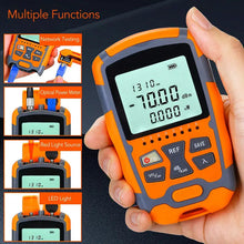 Multi- functional Optical Power Tester AUA M70 with InGaAs Probe ABS Material Light & Wavelength Range 850- 1700nm