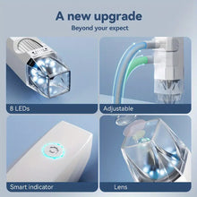 2 Million Pixels 1080P Microscope USB Mobile Phone and Computer Connection Photo/ video Mode Portable Microscope with 8LED Light Bendable Stand