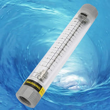 LZM- 20G 1- 10GPM Acrylic P lexiglass Tube Type Liquid Flowmeter F low Meter for Female G3/ 4in