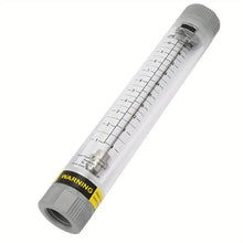 LZM- 20G 1- 10GPM Acrylic P lexiglass Tube Type Liquid Flowmeter F low Meter for Female G3/ 4in