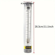 LZM- 20G 1- 10GPM Acrylic P lexiglass Tube Type Liquid Flowmeter F low Meter for Female G3/ 4in