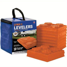 Tri-Lynx 00015 Lynx Levelers 10 Pack, Orange Adjustable Height, Easy To Install