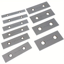 10 Pair 1/ 8 x 4 inch Precision Parallel Set 0. 001inch Hardened Steel In Case Steel