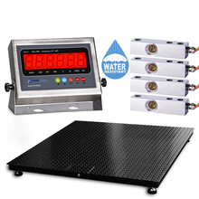NTEP Certified Legal for Trade 10000 lbs x 2 lb 5' x 5' (60" x 60")  Water Resistant Outdoor Pallet Floor Scale
