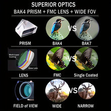 180x100 Powerful Binoculars Day/Low Optics Hunting Outdoor Camping With Case