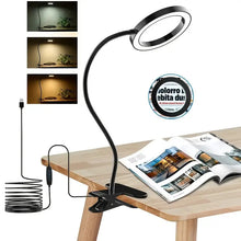 1pc 10x Magnifying Glass Lamp with Clamp - 3 Color Modes and 10 Brightness Levels - Perfect for Close Work, Reading, DIY Crafts, and Repairs