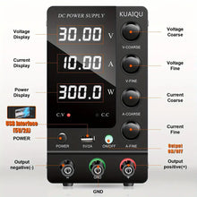 DC Power Supply Variable, 30V 10A Adjustable Switching Regulated DC Bench Power Supply with Output Switch High Precision 4-Digit LED Display, Benchtop Lab Power Supplies with 5V/2A USB Port