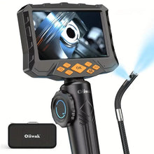 OIIWAK 8MM Dual Lens Industrial Endoscope 1080P HD Borescope Inspection Camera