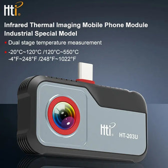 Thermal Imager Camera For Mobile Phone 256x192 IR Resolution Theral Imager Smart Phone Thermal Imaging Camera Modular For Android -20-550 Centigrade