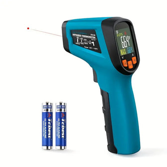 Tilswall Infrared Thermometer (Not for Human), Non-Contact Temperature Gun with Color LCD Display, High/Low Temp Alarm, Digital Laser Thermometer Gun for Cooking, Freezer, Industry