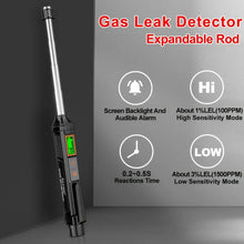 1pc Aicevoos Digital Display Combustible Gas Leak Detector Alarm High-Sensitivity Flammable Gas Natural Gas Tester Methane Detector With Audible & Visual Alarm For All Flammable Gases