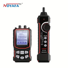 NOYAFA NF-918S Network Cable Tester with 6 wavelength Optical Power Meter, Cable Toner Ethernet Cable Tester RJ45 Network Tester with 10mw Visual Fault Locator, PoE Tester Network Tools