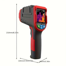 NOYAFA NF-521 Industrial Thermal Imaging Device, 24 * 24 Pixels Resolution 16 GB Memory Card Thermal Imaging Camera with 2.4 Inch LCD Display