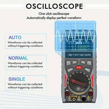 ET928 3In1 Oscilloscope Multimeter Signal Generator 12MHz 50Msps Portable High Storage Capacity Low Power Consumption, Handheld oscilloscope multimeter + signal source