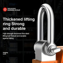 Heavy Duty Portable Crane Scale - Accurate Digital Hanging Scale with LCD Backlight & Industrial Hook for Easy Weighing and Lifting