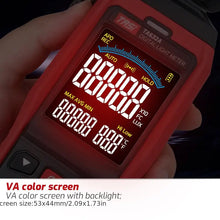 TASI Digital Lux Meter with Color Screen, High Accuracy Illuminance Measuring Tool for LED Lighting and More, Professional Grade Digital Light Meter with Data Storage and Transfer to compter