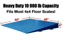 4' x 5' (48" X 60") 10 k lbs Platform Pallet Floor Scale with 1 ramp and PS-IN202  Indicator
