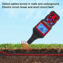 NOYAFA NF-826 Underground Cable Tester Locator Circuit Tracer Metal Pipe Detector Wire Tracker Tool Detects Wall\Underground Wires, Cables, Water and Gas Pipeline Paths