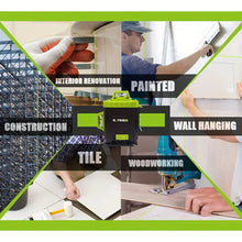 L FINE 16 Line 4D 360° Rotary Green Level Self Leveling Measure Tool New