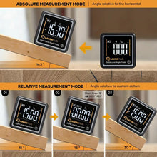 SakerPlus Digital Angle Finder Magnetic, Digital Level Gifts for Men with 2 Modes, Angle Finder Tool Digital Type-C, Mens Gifts Digital Level Angle Finder, 4 of 90 Degree Finder Angle for Woodworking