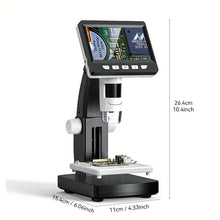 Inskam 1000X Digital Microscope With 8 Led Lights - High-Definition Real Shot, Usb/Battery Powered, Avi Video Capture, Black & White