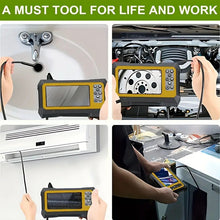 4.3" IPS Dual Lens Display Borescope, Dual Lens Inspection Camera With Illumination, 8mm HD Borescope, Sewer Camera With LED Flashlight, 32 GB, 3000 MAh