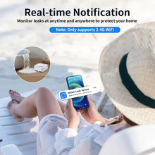 5 Packs Water Detector Alarm With Remote APP Control, Water Leak Sensor, WiFi Water Leak Detectors For Home: 110dB Water Alarm Leak Detector With APP Real-time Notification, 2.4G Water Alarms For Basements