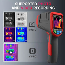 NOYAFA NF-521 Industrial Thermal Imaging Device, 24 * 24 Pixels Resolution 16 GB Memory Card Thermal Imaging Camera with 2.4 Inch LCD Display