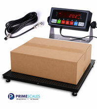 Prime Scales 24"x24" Floor Scale 1000 lb x 0.02 lb w/ PS-IN202 Indicator