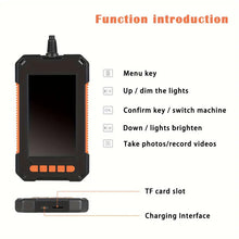 Industrial Endoscope Borescope LCD 4.3 Inches Screen Inspection Snake Camera