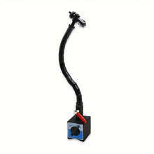 Etopoo Flexible Magnetic Base With On/Off Switch - Secure V-Groove Design For Precision Alignment, Ideal For Dial Indicators On Metal Surfaces