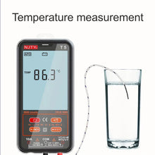 Smart Digital Multimeter: 6000 Counts TRMS for Voltage, Current, Resistance, Continuity, Duty-Cycle, Capacitance, Temperature & Frequency Measurement