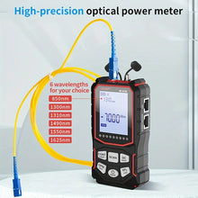 NOYAFA NF-918S Network Cable Tester with 6 wavelength Optical Power Meter, Cable Toner Ethernet Cable Tester RJ45 Network Tester with 10mw Visual Fault Locator, PoE Tester Network Tools