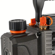 Vacuum Pump 3.5CFM 1/4HP Single Stage Air Vacuum Pump HVAC with R134A R410A Kit AC A/C Manifold Gauge Set