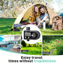 RAINPOINT Sprinkler Timer, Hose Timer with 3 Individual Programs, Water Timer for Garden Hose Faucet, Programmable Automatic/Manual Irrigation System, for Specific Days or Daily Outdoor Lawn Watering