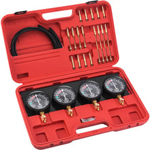 VEVOR Carburetor Adjustment Tool Kit for Synchronizing Fuel Vacuum Carburetors, Includes Sync Gauge and Durable Rubber Hoses