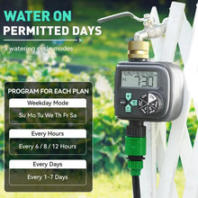 RAINPOINT Sprinkler Timer Hose Timer Brass Inlet, Water Timer Automatic Irrigation Timer System, 3 Independent Programs Can Be Set Up Simultaneously, 1 Outlet Digital Warering Timer for Garden, Yard