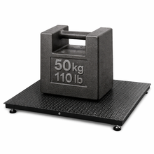 60"x60" Floor Scale 5000 lb x 1 lb Stainless Steel Indicator Included