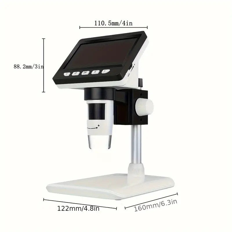 1080p HD Digital Microscope with 1000x Magnification