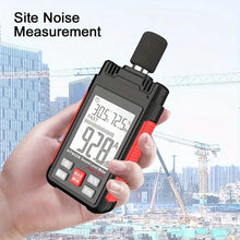 Professional Digital Sound Level Meter HT602A/B - ABS Material, Battery Powered Noise Decibel Monitoring with Backlight, Auto Power Off, 30-130dBA Range, Precision ±1dB - No Assembly Required