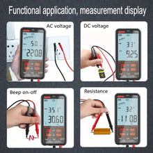 Smart Digital Multimeter: 6000 Counts TRMS for Voltage, Current, Resistance, Continuity, Duty-Cycle, Capacitance, Temperature & Frequency Measurement