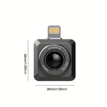 InfiRay Xinfrared T2 Thermal Imaging Camera for Smartphones - USB Powered, Aluminum Alloy, Outdoor Hunting & Detection, Night Vision, No Battery Required, Wide Field of View - Black