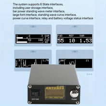TOMSHOO ANTUNER Omnipotent 1.8MHz-30MHz 100W Antenna Tuner Built-in Standing Wavemeter Power Meter For HF Radio USDX G1M FT-818 817 IC-705