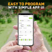 RAINPOINT WiFi Water Timer, Smart Sprinkler Timer Hose Timer WiFi Irrigation Controller, Wireless Watering System Valve, APP & Voice Control, Weather-Based Automatic Rain Delay, Brass Inlet