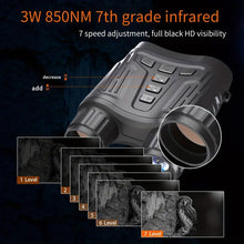 4K Night Vision Goggles, Infrared Night Vision Binoculars for Adults, 3.2'' Large Screen, 8X Digital Zoom, 32GB Card to Save Photos and Videos for Camping Hunting & Security